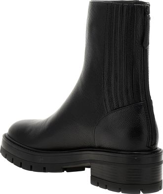 Aquazzura Saint Honore Ankle Boot - Black