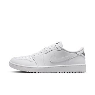 Nike Jordan Mens Air Jordan 1 Low G Golf Shoes in White | DD9315-120