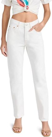 Levi's Premium 501 Straight Jeans Womens Blank Slate Denim Cotton GBO3755
