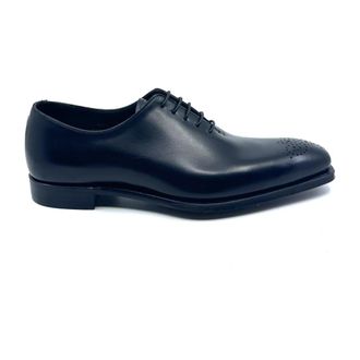 Crockett & Jones Weymouth One Cut Richelieu - Heren - Nette schoenen - Zwart - 43 EU - Leer - Schoenen