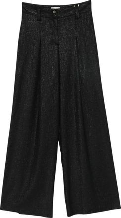 Pennyblack Wijde broek - Dames - Wijde Broeken - Zwart - L - Broeken