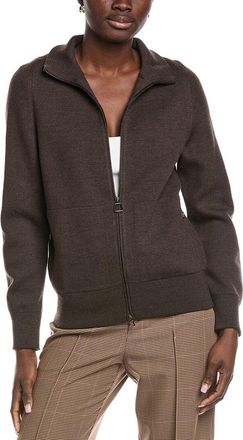 Akris Wool & Silk-Blend Cardigan