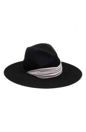 Eugenia Kim Naomi Wool Fedora in Black at Nordstrom Rack