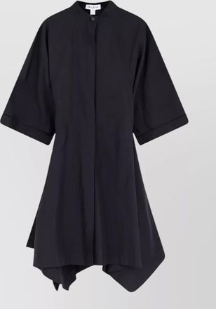 Alaia dress panel construction three quarter sleeves