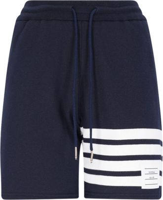 Thom Browne 4-Bar Sport Shorts - Blue