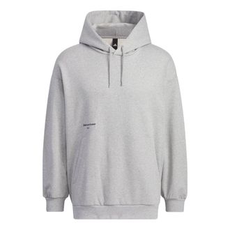 adidas Small Logo Hoodie Medium Grey Heather IZ1607