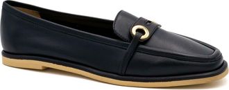 Amalfi By Rangoni Generosa Penny Loafer in Black Vaporr at Nordstrom, Size 9.5
