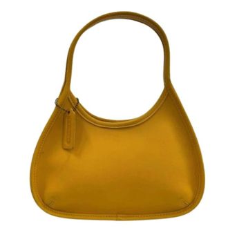 Coach Borsa a spalla Pre-owned - - Pre-owned - Donna - Giallo - ONE SIZE