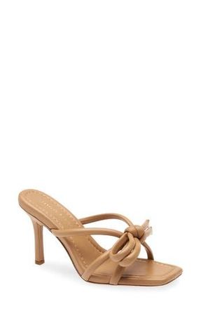 Loeffler Randall Leather Bow Sandal in Dune at Nordstrom Rack, Size 11.5