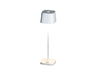 Konstsmide L&aacute;mpara De Mesa Moderna Blanca Inal&aacute;mbrica Led