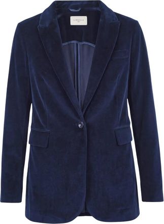 Circolo 1901 Stretch Jersey Blazer - Dames - Blazers - Blauw - M - Katoen - Jassen