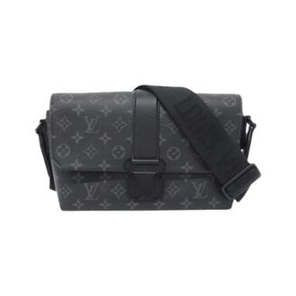 Louis Vuitton Pre-owned Monogram Eclipse Schoudertas - Heren - Pre-owned - Zwart - Maat: ONE Size