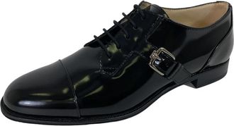 Tod's Xxw 73B0Br 80Mrkb 999 - Dames - Veterschoenen - Zwart - 35 EU - Leer - Schoenen