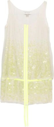 Gemy Maalouf sequin-embellished minidress - Neutrals