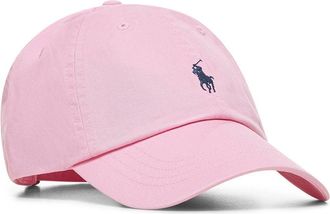 Polo Ralph Lauren Womens Cap - Pink Chino Embroidery Cotton Hat