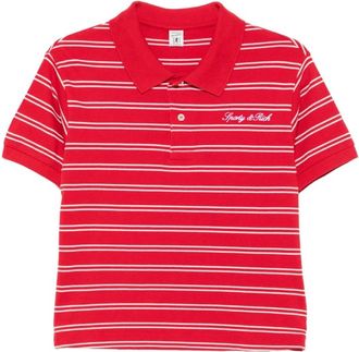 Sporty & Rich Sweater - Dames - Polos - Rood - XS - Katoen - Tops