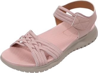 Generic Summer Wedge Sandals for Women UK, Ladies Outdoor Walking Sandals Athletic Hiking Fish Mouth Wedges Shoes Fashion Holiday Beach Open Toe Platform Sand