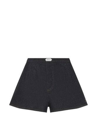 Jacquemus Pantalones cortos de algod&oacute;n plisados Jacquemus