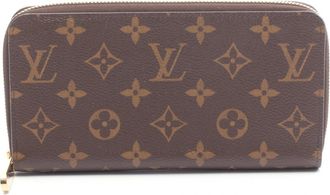 Louis Vuitton Brown Monogram Monogram Long Wallet (Bi-Fold) (Pre-Owned)