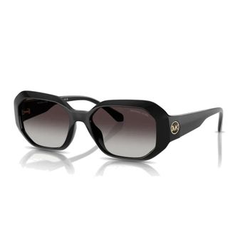 Michael Kors Sunglasses, unisex, Black, 54 MM, Square Sunglasses Siesta Key Style