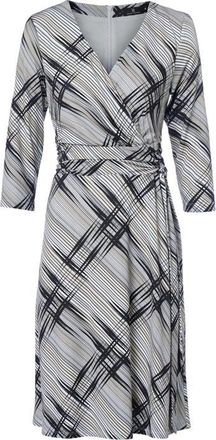 Mart Visser July Print Jurk Zwart / Creme