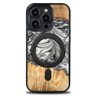 OEM Funda &Uacute;nica Bewood Para Iphone 15 Pro - 4 Elementos - Tierra Con Magsafe
