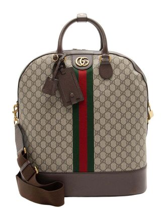 Gucci Gg Supreme Ophidia Small Bowling Tote (Authentic Pre-Loved)