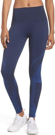 LNDR Spectrum High Waist Seamless Leggings in Navy at Nordstrom, Size X-Small
