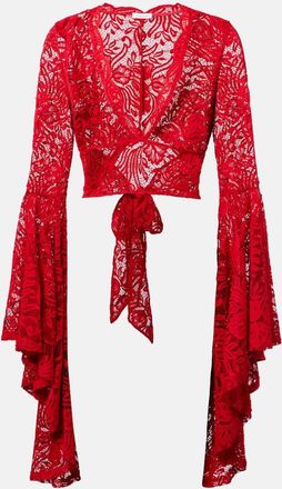 Alexandra Miro Top Talia in pizzo