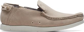 Clarks ShacreLiteStep in Beige Suede