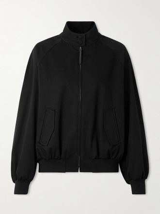 Gabriela Hearst Bomber In Twill Di Cotone Wynne - Nero