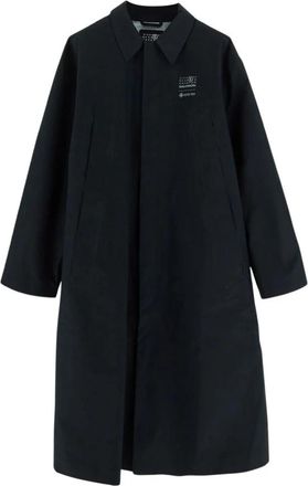 Maison Margiela Waterdichte Gore-Tex Jas - Heren - Mantel - Zwart - M - Polyester - Jassen