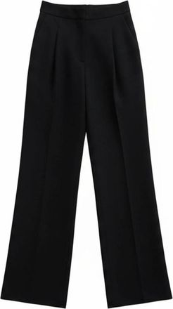 Carven Gedeconstrueerde broek - Dames - Wijde Broeken - Zwart - M - Katoen - Broeken