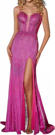 Portia & Scarlett Womens Formal Dress In Pink