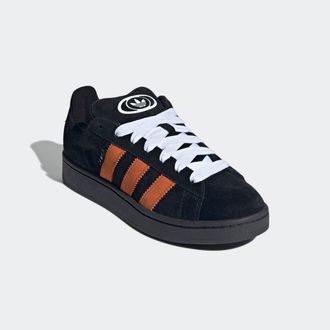 adidas Sneaker ADIDAS ORIGINALS CAMPUS 00S, Herren, Gr. 42,5, grau (carbon, orange, cloud wei&szlig;), Leder, Schuhe Sneaker