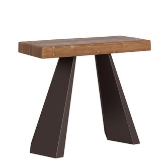 Itamoby Tavolo Consolle monza Allungabile In Legno Per Sala Da Pranzo -allungabile Fino A 196 Cm / Classic / Abete Natura