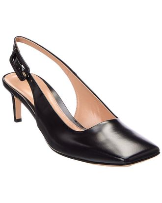 Gianvito Rossi Slingback Leather Pump
