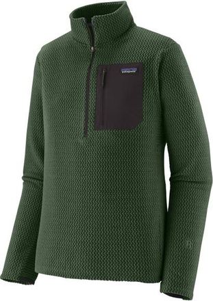 Patagonia R1 Air Zip Neck Fleecepullover f&uuml;r Herren | gr&uuml;n
