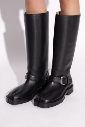 Maison Margiela Leather Boots, Womens, Black