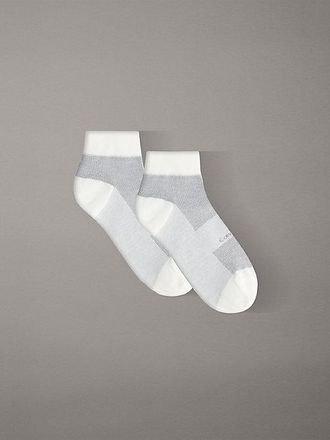 Calvin Klein 2 Pack Moisture-Wicking Ankle Socks
