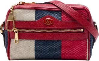 Gucci Pre-owned Ophidia Crossbody Bag - Dames - Vintage Schoudertas - Veelkleurig - ONE Size - Leer - Vintage