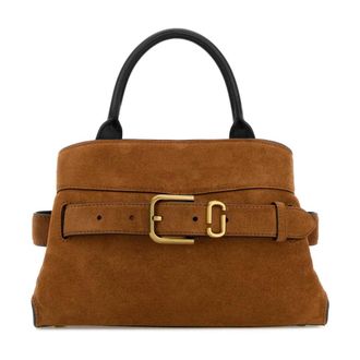 Marc Jacobs Handbags, female, Brown, Size: ONE SIZE The Small Satchel