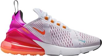 Nike Womens Air Max 270 - Running Shoes Bright Crimson/White Size 07.0