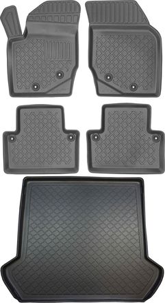 OEM Juego De Alfombrillas Para Coche Y Maletero Para Volvo Xc90 I Suv (2002-04.2015)