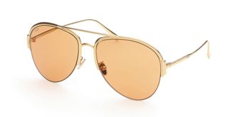 Tod's TO0312-H 30E Womens Sunglasses Gold Size 60