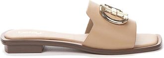 Keddo Casual Open Slippers - Dames - Sandalen - Beige - 36 EU - Schoenen