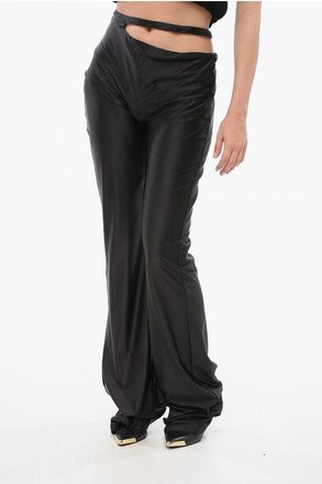 Krizia Flared High-waisted Leggings size 44