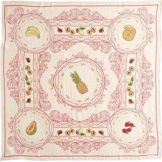 Madewell Medium Silk Bandana in Vintage Ivory at Nordstrom