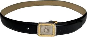 Cartier Pre-owned Vintage Leren Riem - unisex - Vintage Accessoires - Zwart - ONE Size - Leer - Vintage