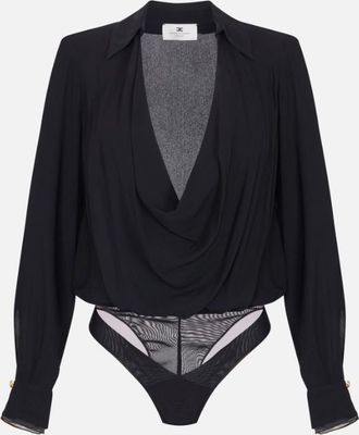 Elisabetta Franchi viscose Georgette bodysuit